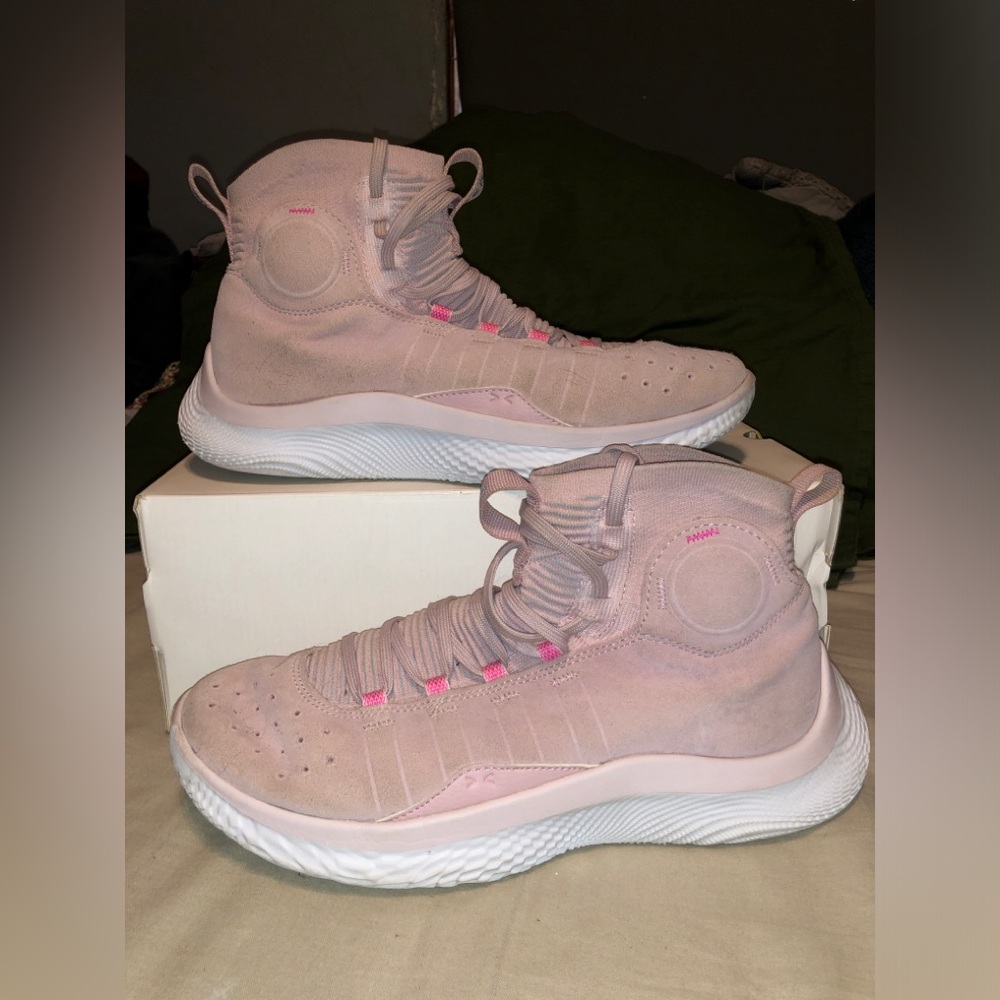 Under Armour Curry 4 FloTro 'Retro Pink' Size 10